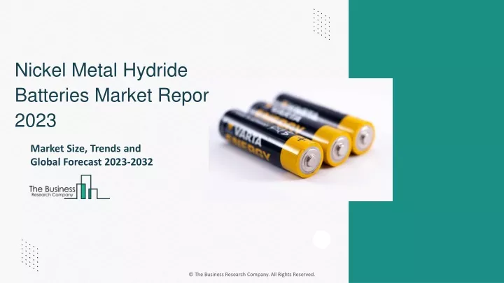 nickel metal hydride batteries market report 2023