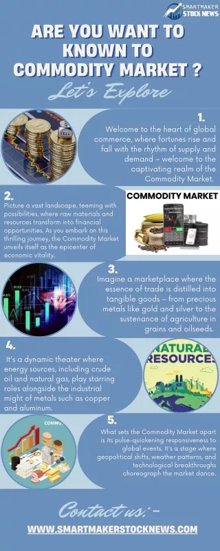 Are You Want to Known to Commodity Market