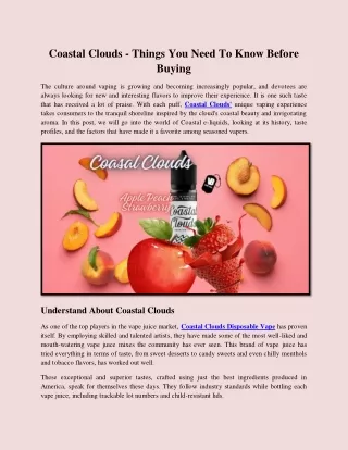 coastal clouds things you need to know before