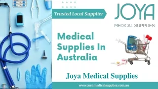 Best Medical Supplies Store in Gold Coast, Australia - Joya Medical Supplies
