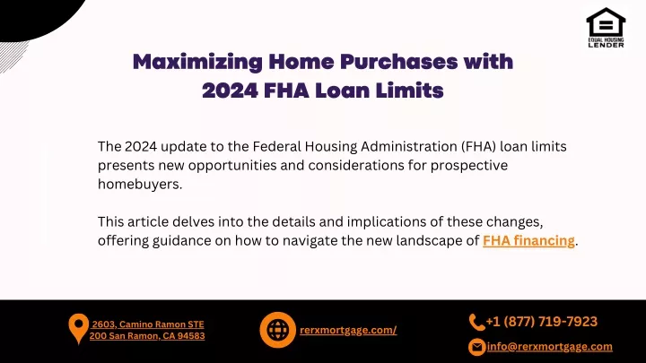 maximizing home purchases with 2024 fha loan