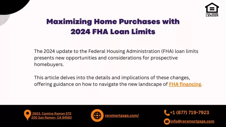 PPT Maximizing Home Purchases With 2024 FHA Loan Limits PowerPoint   Maximizing Home Purchases With 2024 Fha Loan N 