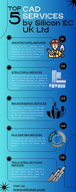 CAD Services - Silicon EC UK Ltd  Infographic