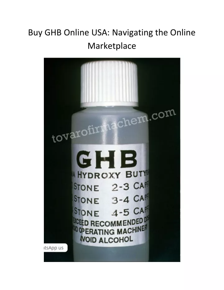 buy ghb online usa navigating the online