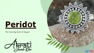perid o t the glowing gem of august