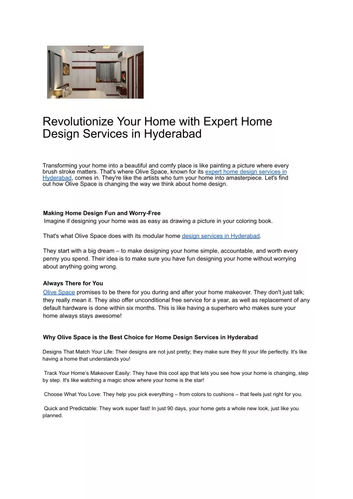 revolutionize your home with expert home design