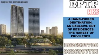 Bptp Sector 37D Gurgaon launching soon projects Dwarka Expressway - 8826997780