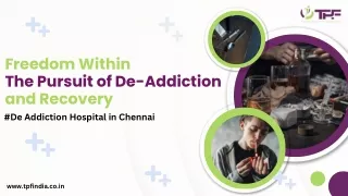 From Darkness to Light Discover a New Beginning at TPFIndia Our De Addiction Hospital in Chennai