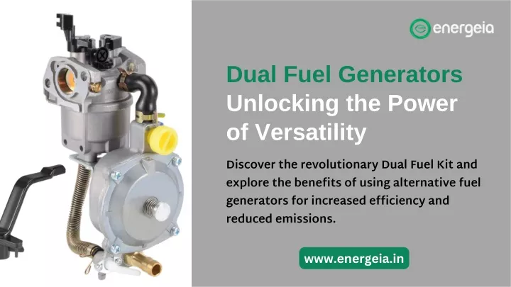 dual fuel generators unlocking the power