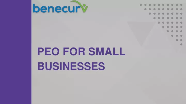 peo for small businesses