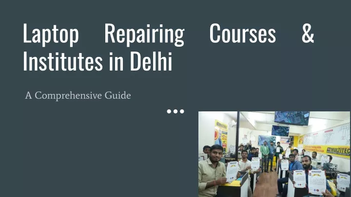 laptop repairing courses institutes in delhi
