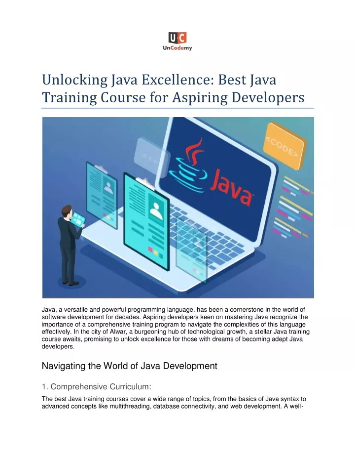 unlocking java excellence best java training