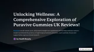 Unlocking-Wellness-A-Comprehensive-Exploration-of-Puravive-Gummies-UK-Reviews