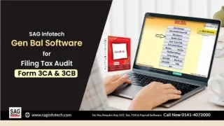 Comprehensive Guide for Correctly Filing Audit Forms 3CA and 3CB Using Gen Bal