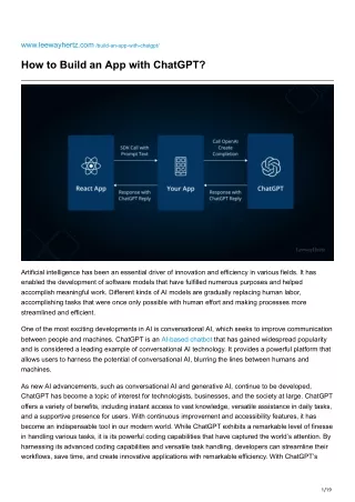 leewayhertz.com-How to Build an App with ChatGPT