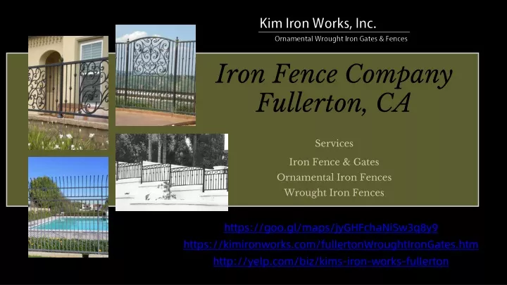 iron fence company