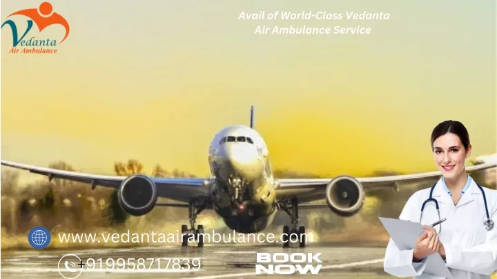 avail of world class vedanta air ambulance service