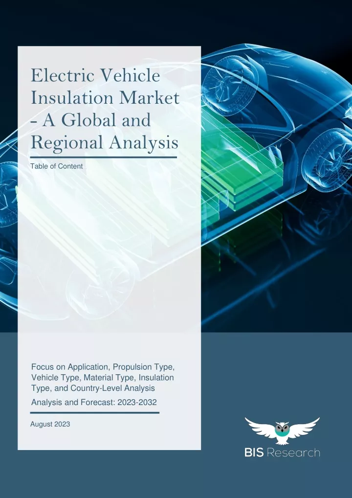 electric vehicle insulation market a global