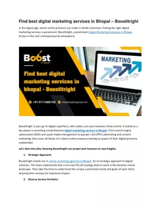 Blog- digital marketing - boostitright