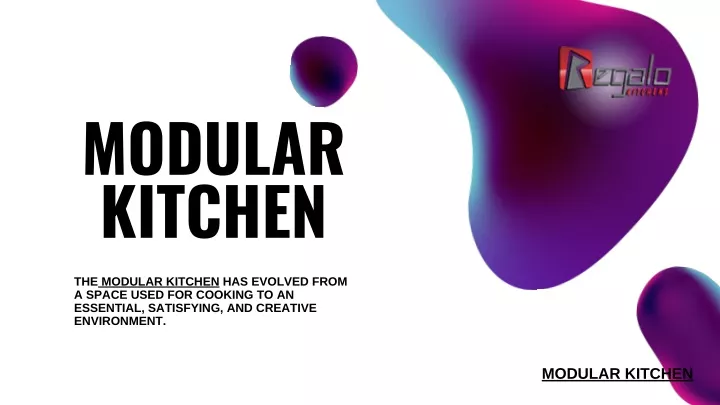 modular kitchen