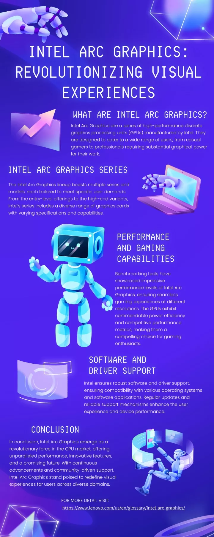 intel arc graphics are a series of high
