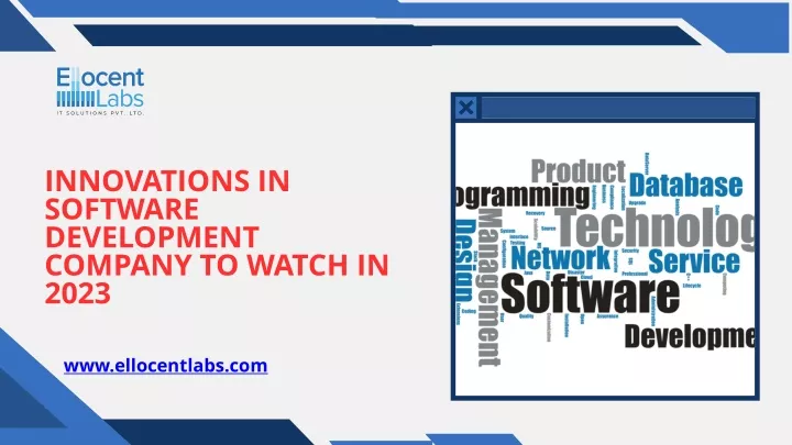 innovations in software development company