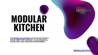 modular kitchen