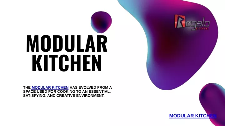 modular kitchen