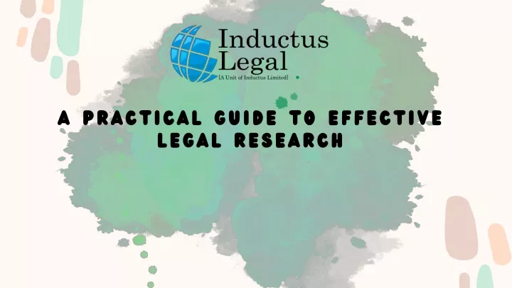 a practical guide to effective legal research