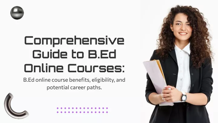 comprehensive guide to b ed online courses