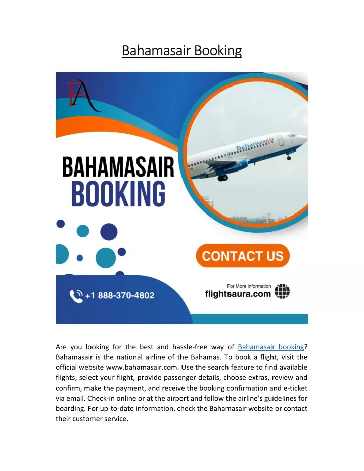 bahamasair booking bahamasair booking