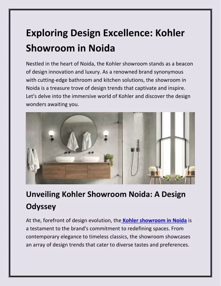 exploring d sign exc ll nc kohl r showroom