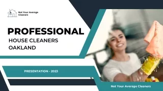The Essential Role of House Cleaners