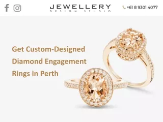 Get Custom-Designed Diamond Engagement Rings in Perth