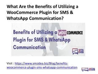 What Are the Benefits of Utilizing a WooCommerce Plugin for SMS & WhatsApp Commu