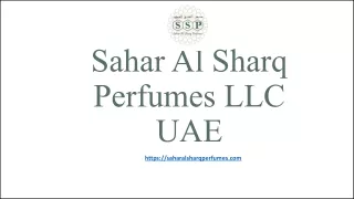 Best Perfumes in UAE