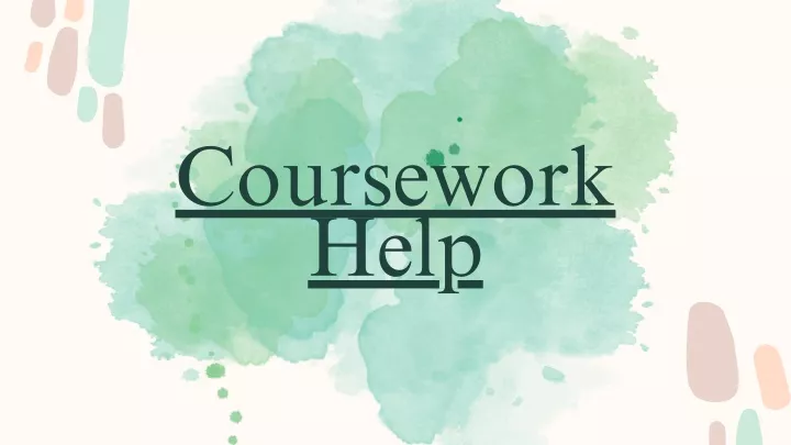 coursework help free