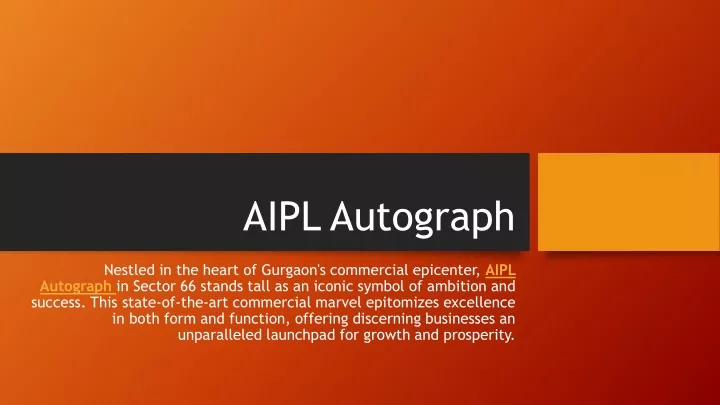 aipl autograph