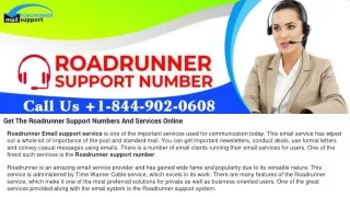 get the roadrunner support numbers and services online