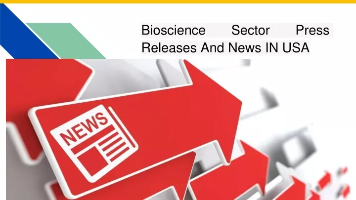 bioscience sector press releases and news in usa