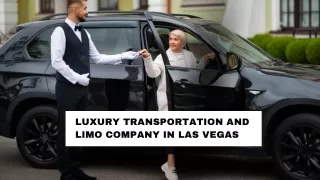 Luxury Transportation and Limo Company in Las Vegas