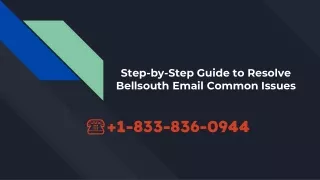 Step-by-Step Guide to Resolve Bellsouth Email Common Issues