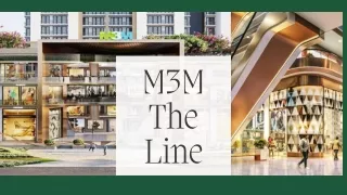M3M The Line – Ultra Luxury Commercial Project