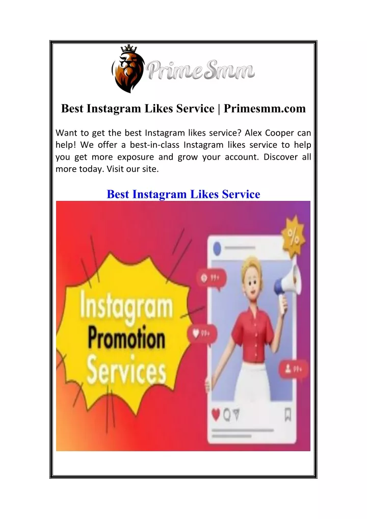 best instagram likes service primesmm com