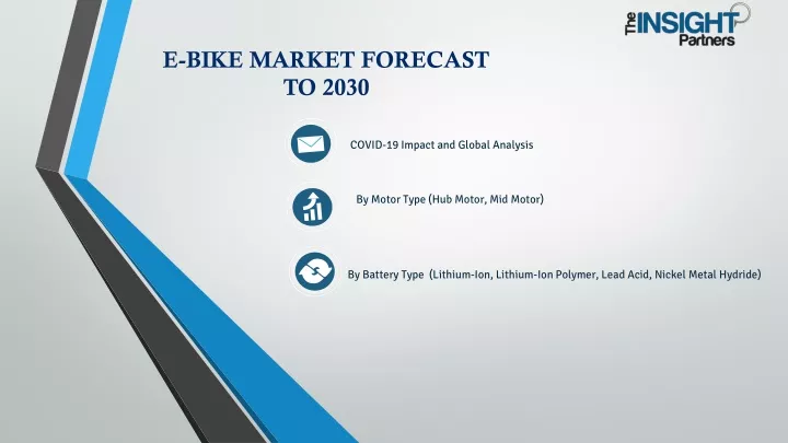 e bike market forecast to 2030