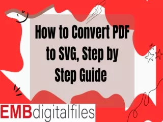 How to Convert PDF to SVG, Step by Step Guide