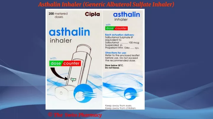 asthalin inhaler generic albuterol sulfate inhaler