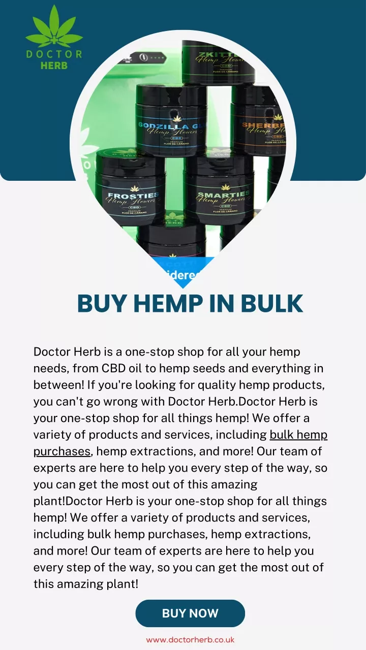 buy hemp in bulk