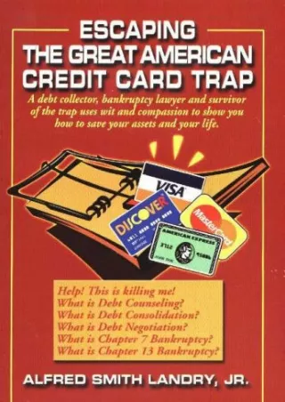 ❤ PDF_  Escaping the Great American Credit Card Trap