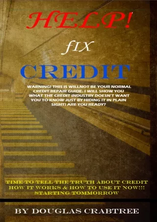 get [PDF] ✔DOWNLOAD⭐ Help Fix Credit : Clean Credit Rating and Credit Repair Fix